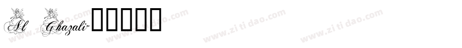 Al Ghazali字体转换